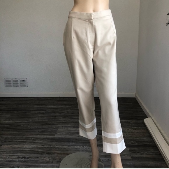 B& Co capris beige & cream minimalist - Picture 8 of 13